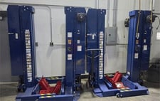 19000 lb. Challenger Lifts #CLHM-190, heavy duty mobile column lift, 157.125" lift height, 2024 (2 available)