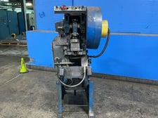 22 Ton, Minster #3, OBI Back Geared Press, 2.5" Stroke, 11" x 20" Bolster, 1 HP