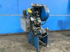 22 Ton, Minster #3, OBI Back Geared Press, 2.5" Stroke, 11" x 20" Bolster, 1 HP