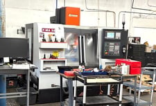 Yama Seiki #L660, vertical machining center, 25.9" X, 18.1" Y, 20" Z, 10 HP, 20 automatic tool changer, 18"