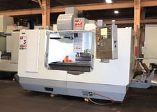 Haas #VF-3B, vertical machining center, 40" X, 20" Y, 25" Z, 7500 RPM, 20 HP, 24 automatic tool changer, 48"
