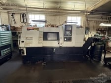 Mazak #SQT-250M, CNC Turning Center, Mazatrol Fusion 640MT, 20.6" swing, 10" chuck, 2.5" bar