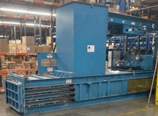 Summit #D4, horizontal baler, 15 HP, 42" x 30", closed door compression design