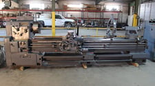 28" x 120" Hwacheon #HL720, precision engine lathe, Sony 2-Axis digital read out, 18.50" swing over cross