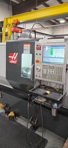Haas #ST-35, CNC Lathe, 31.7" swing, 26" machining length, 12" chuck, 21" turning diameter, 40 HP, 3200 RPM