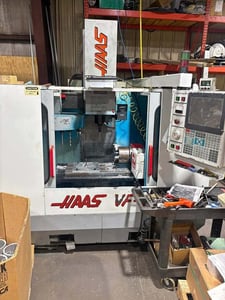 Haas #VF-2, 4-Axis CNC Vertical Machining Center, 30" X, 16" Y, 20" Z, 36" x 14" table, 30 HP, 8100 RPM, CAT