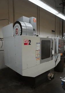 Haas #Super-Mini-Mill-2, 3-Axis CNC Vertical Machining Center, 20" X, 16" Y, 14" Z, 14" x 40" table, 15 HP