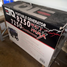 7250 KW ETQ #TG72B12, portable generator, 8250W Surge / 7250W Running Quiet