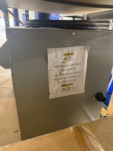 75 KVA 480 Delta Primary, 480Y/277 Secondary Acme Electric, T3075K0053B, dry type distribution transformer