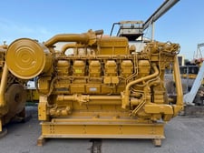 1476 HP Caterpillar #3512C, diesel engine, 1200 RPM, Tier 2, sound attenuated enclosure 00, 2013