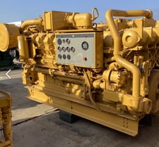 1356 HP @ 1400 RPM, Caterpillar #G3516, Natural gas engine, sound attenuated enclosure 00, electronic
