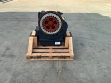Twin Disc #MG514C, marine transmission, 4.13 gear ratio, 380 HP, sound attenuated enclosure 1