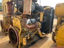 950 HP Caterpillar #C32, diesel power unit, 6471 hours, 1800 RPM, Tier 2, sound attenuated enclosure 0, 2009
