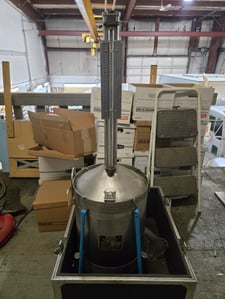 Seraphin Test Measure, Volumetric Measurement Can, 40 L, used for fresh water