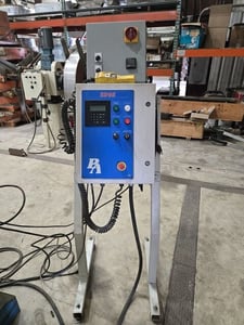 11.8" x .08" PA Industries #SRF-300, servo feed, 3.5" roll diameter, 2009