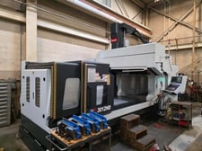 Awea #VP3012HD, gantry machining center, Fanuc 0iMB, 6000 RPM, 32 automatic tool changer, speed gearbox, thru