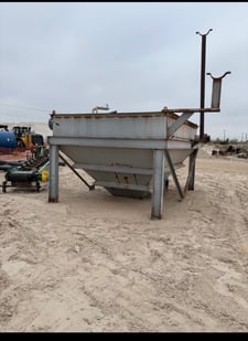 10-foot wide by 12-foot-long sump tank