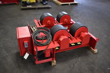 20 Ton, WeldWire, tank turning rolls, 40000 lb., 8"-48" diameter, variable speed rotation, hand pendant
