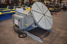 6000 lb. Aronson #HD-60A, welding positioner, 12" COG, hand pendant controller