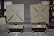 40000 lb. Pandjiris #HTS-400, headstock / tailstock positioner, hand pendant controller