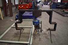 Whirlybird #RB3500, circle cutting machine, Oxy-Fuel System