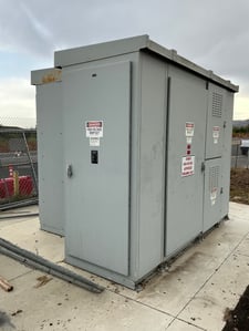 15 KV Square D #VR-15100-12, NEMA 3R Outdoor Switchgear, 1200 Amp Vacuum Breaker, Primary Metering