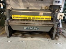 3/16" x 6' Wysong #772, power squaring shear