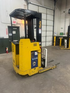 4000 lb. Yale #NR040AENS24TE091, Electric Stand-Up Forklift, 2004