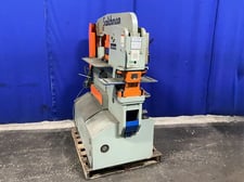 6" x 6" x 1/2" Scotchman #DO-70/110-24M, Hydraulic Ironworker, 70 Ton, 24" Blade, 2" Punch Stroke, Notcher