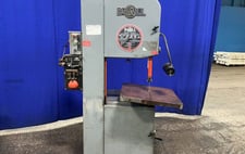 20" x 15" Doall #2013-V, Vertical Band Saw, 154" Saw Band, 26" x 26" Table, 2 HP