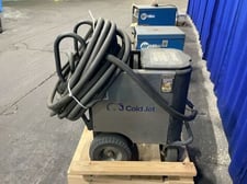 Cold Jet #AERO-40FP, Dry Ice Blaster, 5 lbs/min, 4-Wheel, 127 Hours, 2016