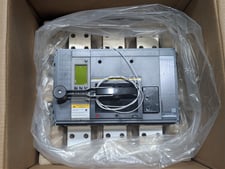 1600 Amps, Square D, PowerPact RG 1600, RGF36160CU63AE1ABSAJK, 600V., 3 Pole, Micrologic 5.0P LSI, New in Box