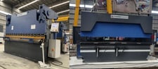 110 Ton, Energy Mission #PBR-1030, press brake, 10' overall, 100" between housing, 6" stroke, 13" open, 7"