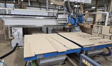 Shoda #Twin-Table, CNC Router, 5' x 10' or (2) 5' x5', Fanuc cnc, 1999