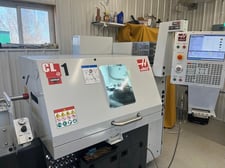 Haas #CL-1, CNC Chucking Lathe, 11" swing, 6000 RPM, 5 HP, 8 tool, parts catcher, rigid tap, NextGen cnc, 2021