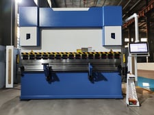 110 Ton, MAQ #WE67K-110x3700, Hydraulic Press Brake, 12' overall, 125" between housing, 12.5" throat, 5.9"