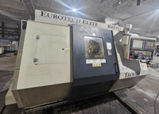 Eurotech Trofeo #B465-SY2, CNC Turning Center, 2.8" bar, 8" diameter, 4000 RPM, 3" bore, 35 HP, 24 tool