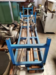 R.A. MacDonald #VF-Multivac, thermoforming vacuum press, 30" x 144" work surface, 6'/12' 2-zone heater