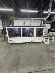 SCM #Olimpic-K560-R-HP, edgebander w/ pre-mill, 1/4" edge capacity, 12k RPM, 40/60 FPM feed, full servo, 2018