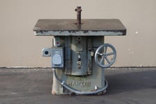 Martin #SHM-08622, spindle shaper, 1-1/4" diameter spindle, 8" max capacity under nut, 7.5 HP, 3450 RPM, 42"