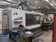 Haas #VF-9/50, CNC vertical machining center, 4th Axis, 24+1 automatic tool changer, 84" X, 40" Y, 30" Z
