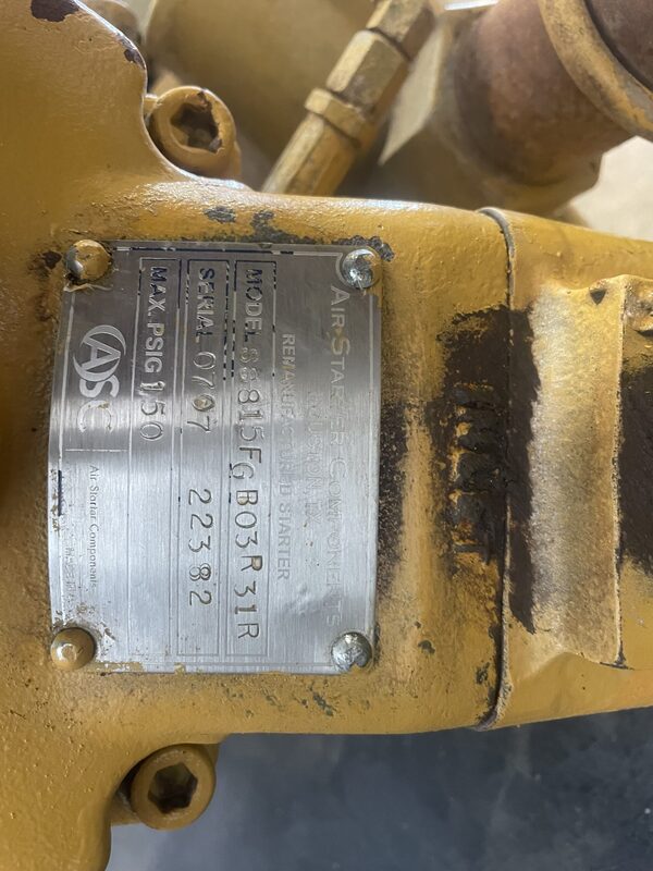 Good Used Ingersoll Rand Ingersoll Rand Air Starter Starters