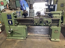 17" x 39" Cazeneuve #HB500, engine lathe, 40-3200 RPM, 12" 3-jaw chuck, square tool post, inch/metric