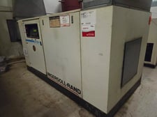 Ingersoll-Rand #SSR, rotary screw air compressor package, includes dryer and air tank