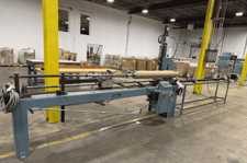 Coretech #10/90A, 90" core cutter with automatic advance, 6" diameter cores