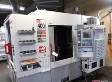 Haas #EC-400, 4-axis horizontal machining center, 20" X/20" Y/20" Z, 12000 RPM, 40 automatic tool changer