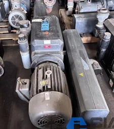 353 CFM, Rietschle #VLR500, vacuum pump, 15 HP, 2009