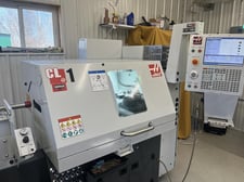 Haas #CL-1, CNC lathe, 11" swing, 6,000 RPM, 8-position turret, 5" C collet, 1" bar, 5 HP, 2021