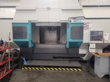 Quantum #QV5-3000, 5-Axis, 118.1" X, 39.4" Y, 29.5" Z, 12,000 RPM, 60 automatic tool changer, CAT 50, 30 HP