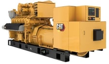 Caterpillar G3512H, 1500 kW, 400v. 50 Hz, NEW